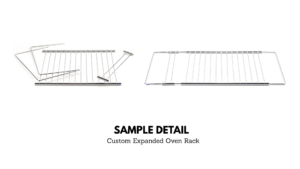 Foshan ATA METAL Wire Products - Custom Expandable Oven Rack Sample Size View