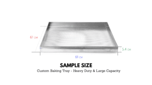 Foshan ATA METAL Wire Products - Custom Perforated Baking Tray Sample Size View