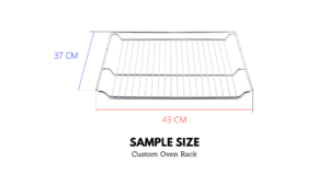 Picture of Custom Oven Shelf Sample Size