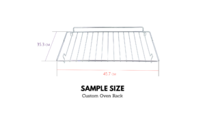 Picture of Custom Oven Shelf 45.7*35.3cm Sample Size