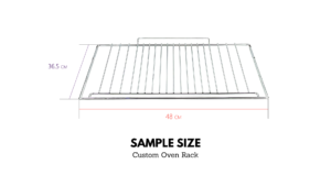 Picture of Custom Oven Shelf 48*36.5cm Sample Size