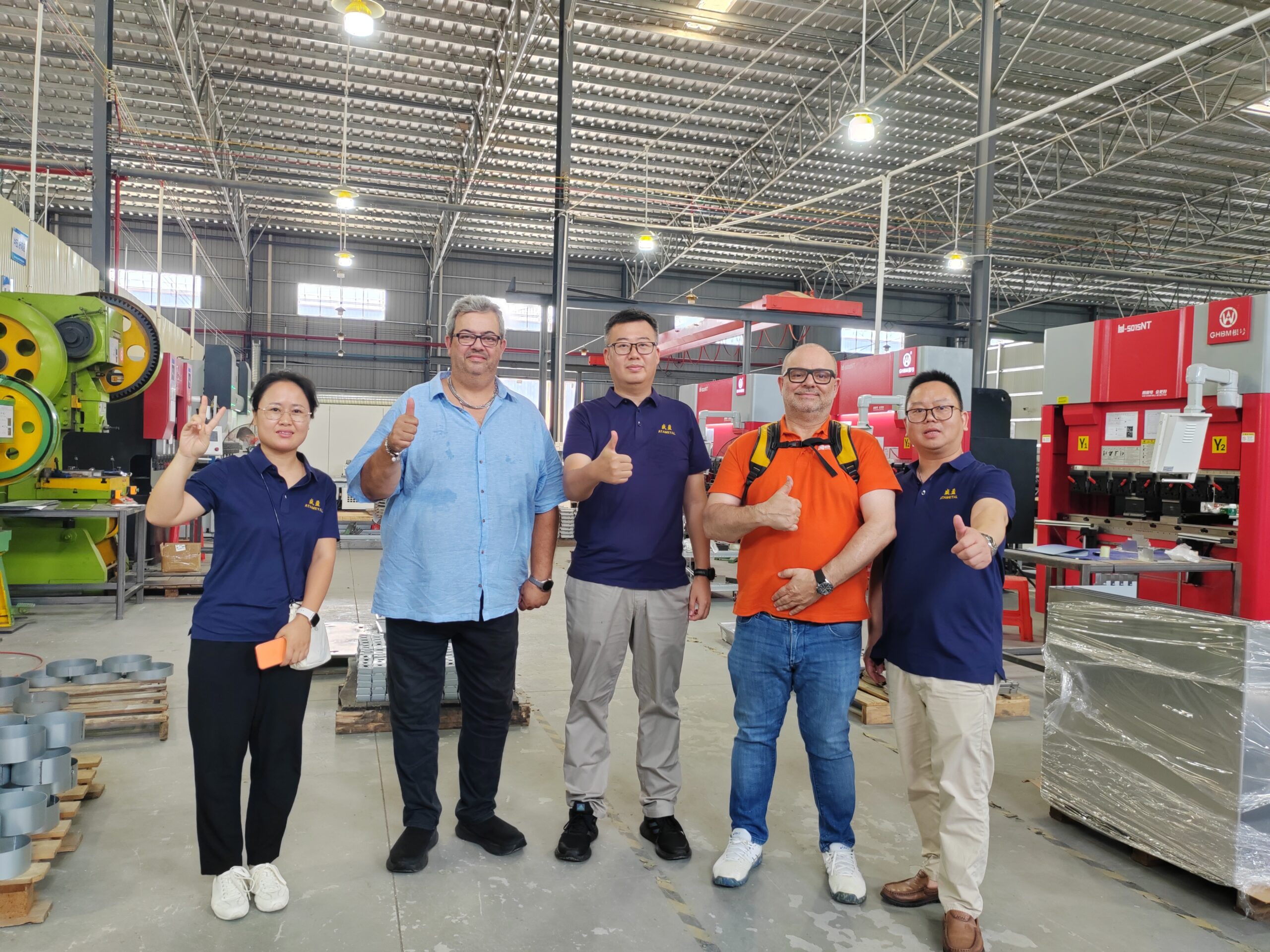 Fs ATA METAL Supplier Visit Case 202607 Photo with our Spain Clients