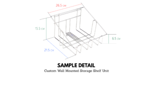 Foshan ATA METAL Wire Products - Custom Storage Rack Sample Size View