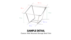 Foshan ATA METAL Wire Products - Custom Storage Rack Mini Sample Size View